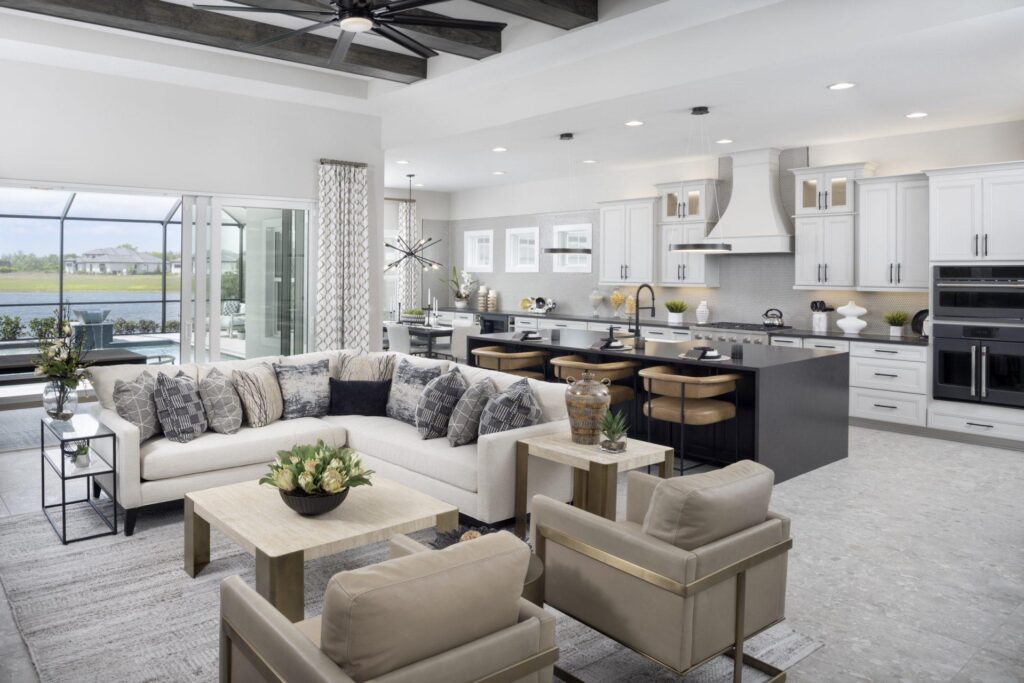 Modern Florida home with premium interior finishes and craftsmanship